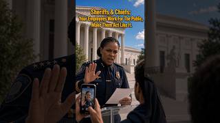 Police Chiefs and Sheriffs You Need To Stop This #cops #politics #police