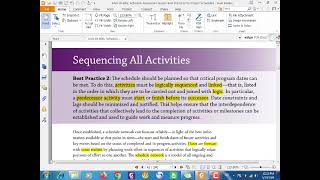 CH2 Sequencing All Activities PART A