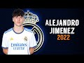 16yearold alejandro jimnez is the future rightback of real madrid