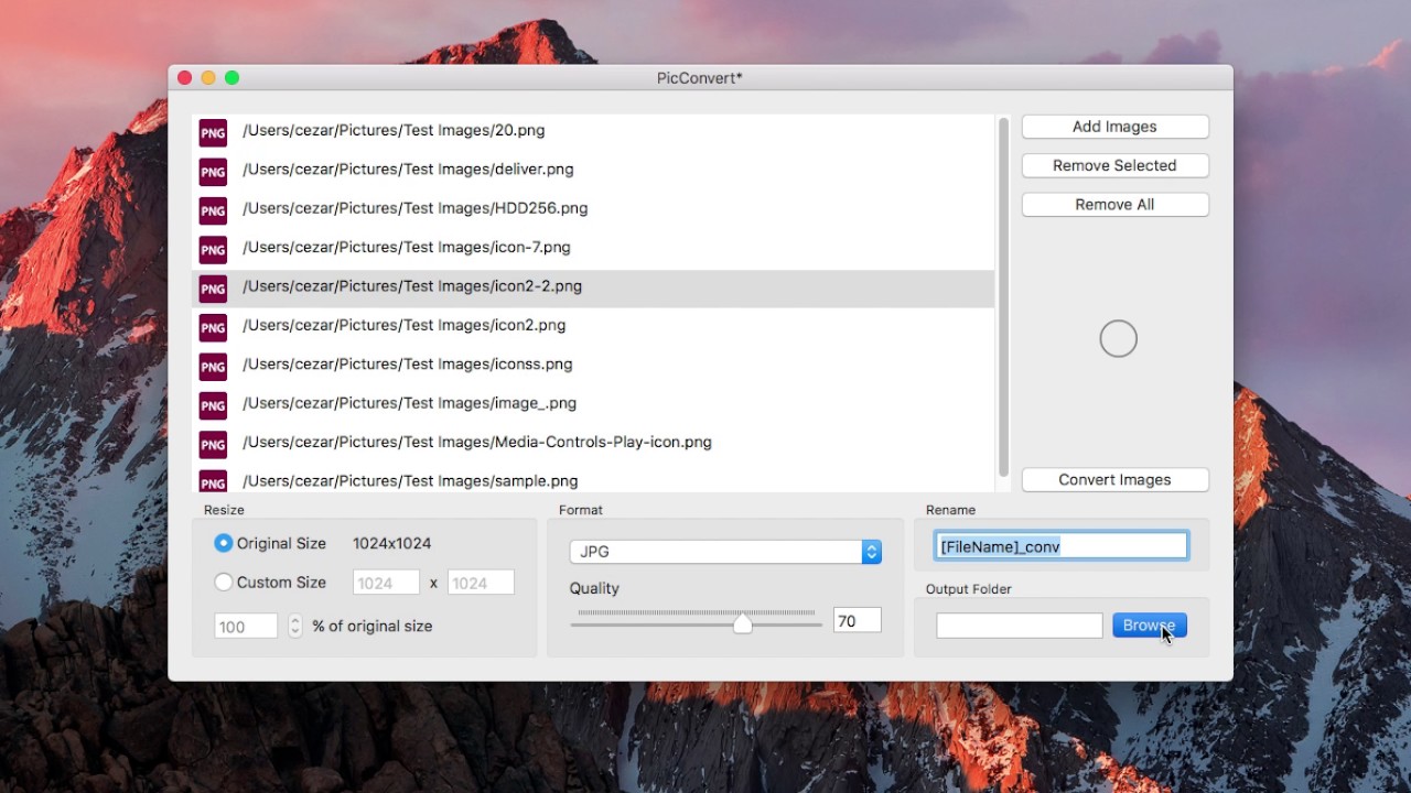 how to convert png to jpg using mac