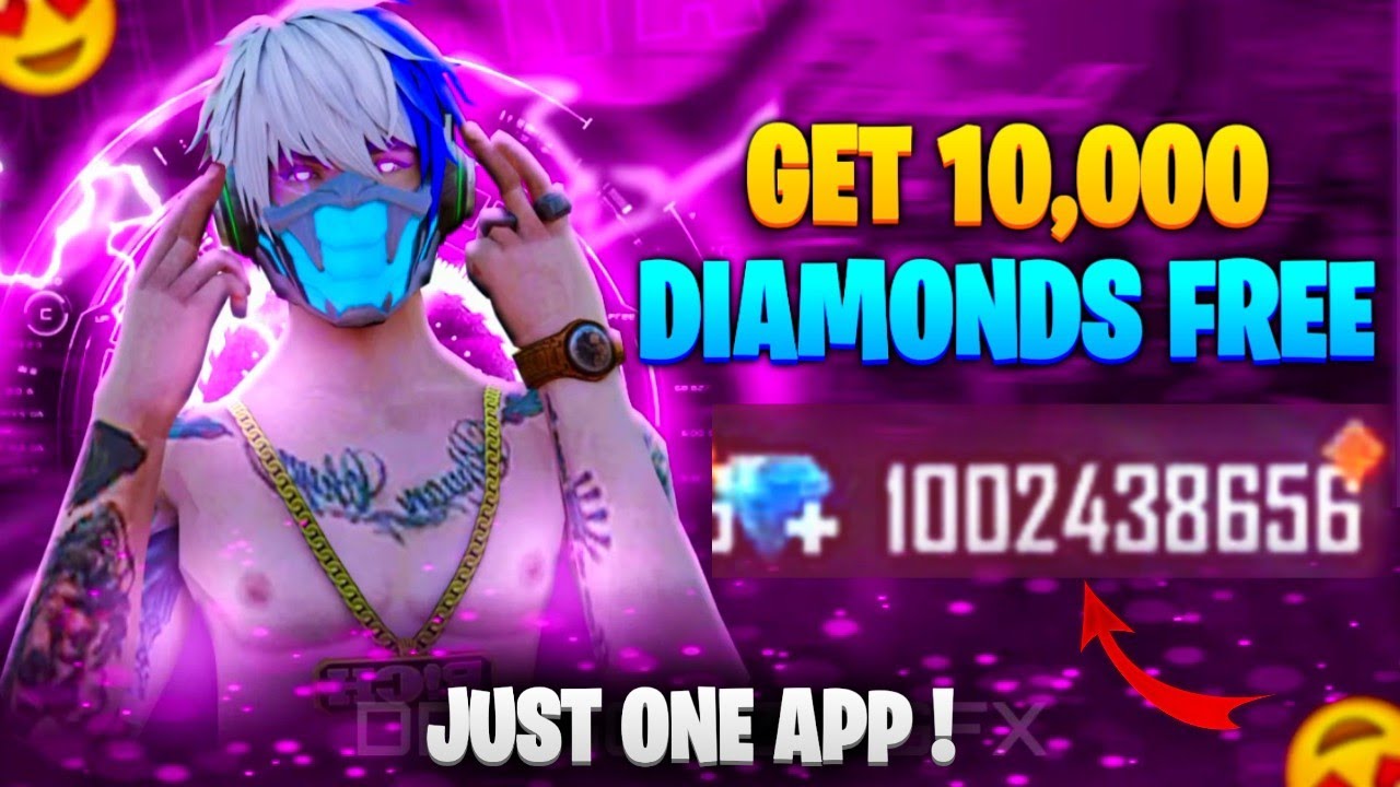Earning Diamond Get 10,000 Diamonds Free Daily In Free Fire | Best Free Diamond Earning ...