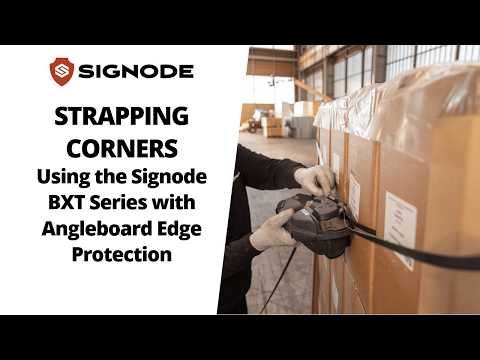 How to Strap Corners with the BXT4® | Using Angleboard® for Load Protection and Stability