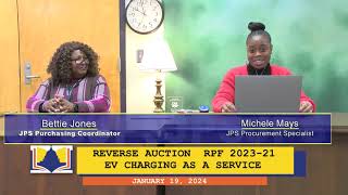 Reverse Auction RFP 2023-21 Charging as a Service January 19, 2024