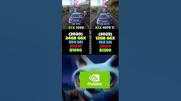 RTX 3090 VS RTX 4070 TI #shorts #pcgaming #pc #graphicscard #gpu #gaming #comparison