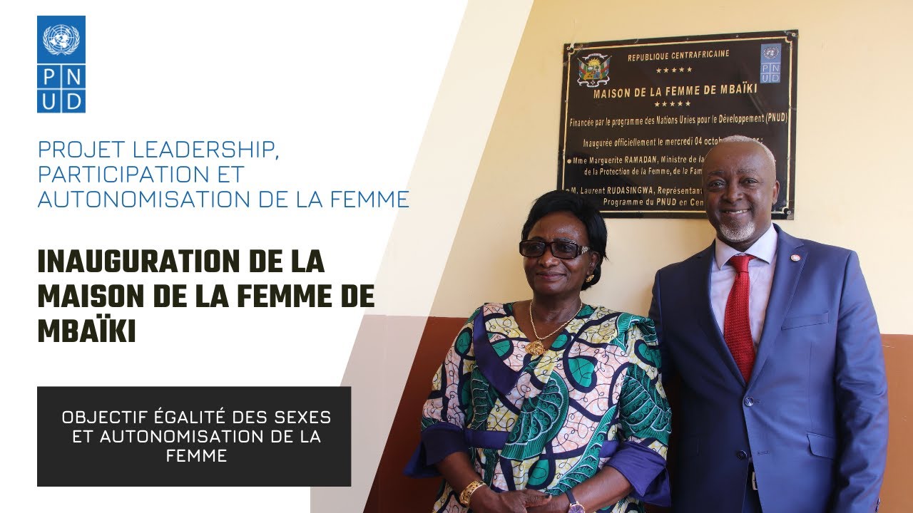 Autonomisation de la Femme centrafricaine : inauguration de la Maison de la Femme de Mbaïki