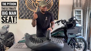 “THE PYTHON” NEW ULTIMATE BIG MAN’S SEAT FROM BADBOYZ CYCLEZ!!