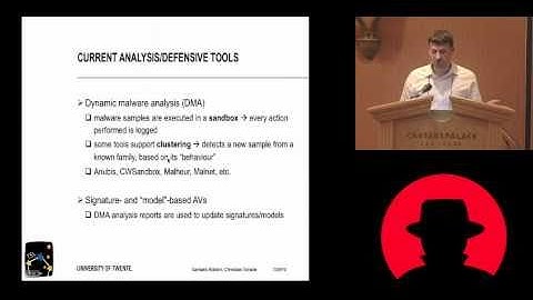 Black Hat USA 2010: Goodware Drugs for Malware: On-The-Fly Malware Analysis and Containment 1/5