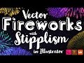 Scalable Vector Fireworks in Illustrator | STIPPLISM