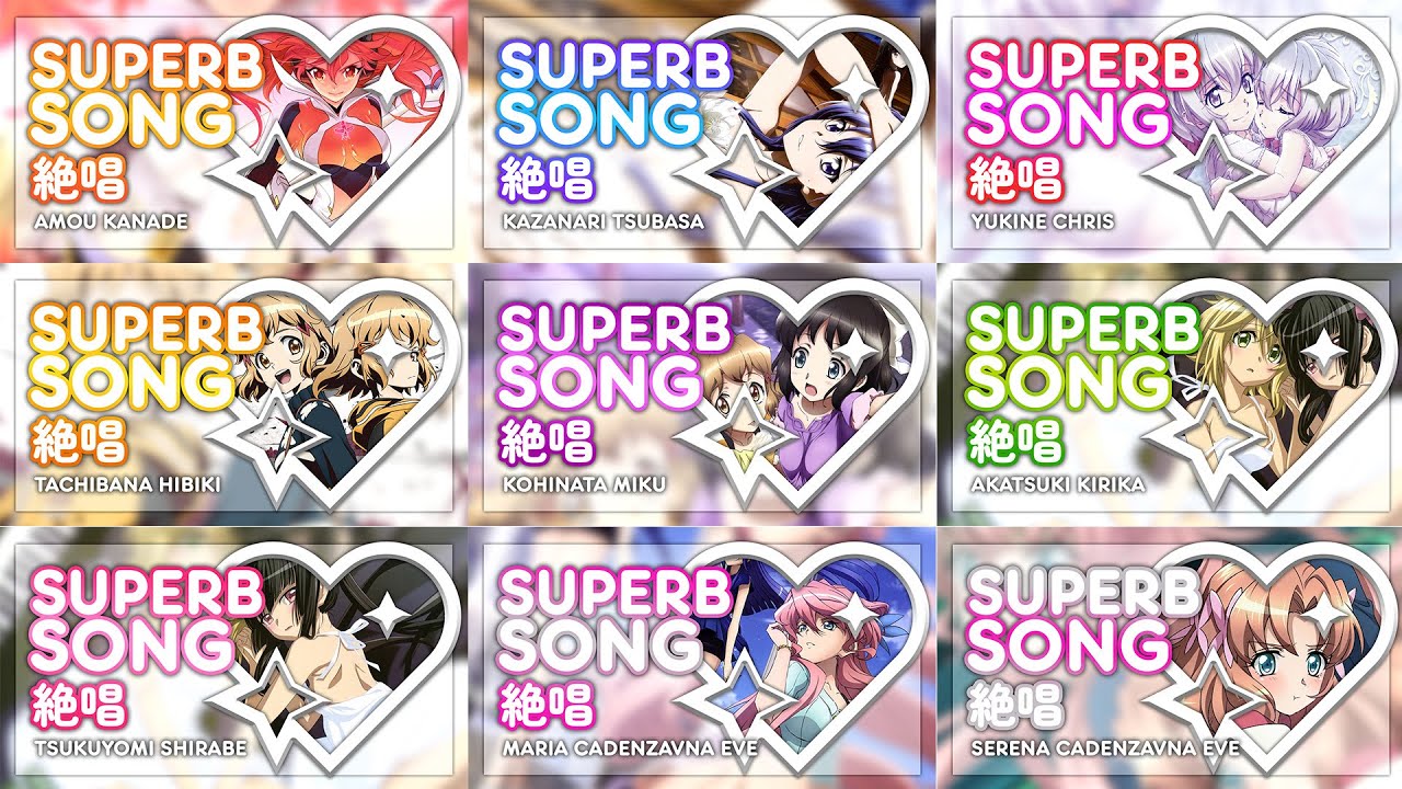 Every Symphogear User's Superb Song (絶唱) - YouTube