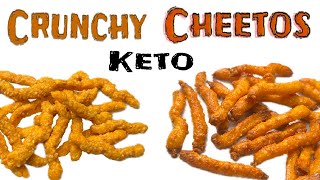 Crispy Crunchy Keto Cheetos!!