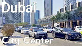 Dubai [4K] Amazing Dubai City Center, Burj Khalifa, Downtown Dubai Walking Tour 🇦🇪