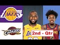 NBA HIGHLIGHT: Los Angeles Lakers vs. Cleveland Cavaliers 2nd-Qtr | Jan. 25, 2021