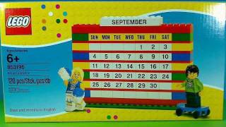 Afskedige Urskive Diskurs LEGO BRICK CALENDAR 853195 - YouTube