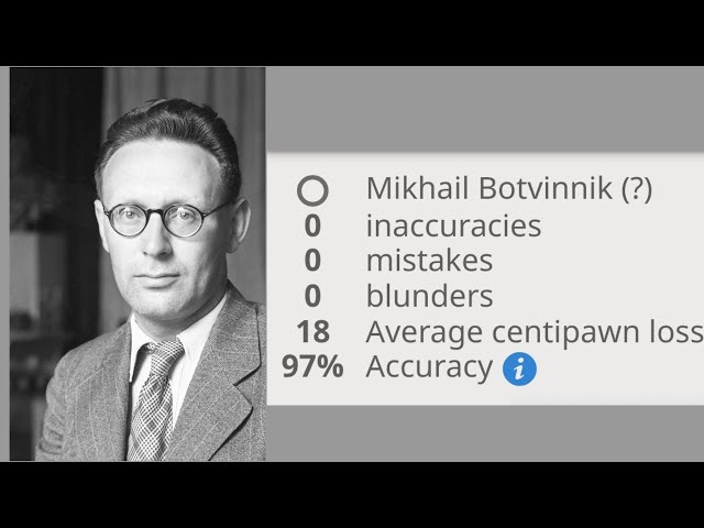 Botvinnik em seu Melhor Estilo, Botvinnik 1x0 Reshevsky