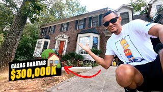 This is how life is in ATLANTA | Cheap HOUSES in USA
