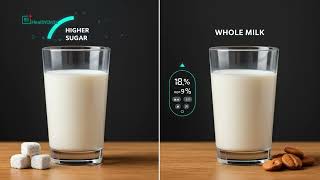 Which One Should You Drink Daily? Whole Milk vs Skim Milk!