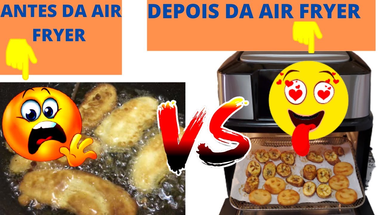 Banana Frita Na Air Fryer Como Fritar Banana Na Air Fryer YouTube