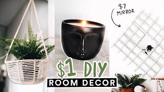 DIY DOLLAR STORE ROOM DECOR (I can't believe I made these!!!)