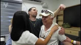 Elkana Bohbot finally reunites with his family in Israel