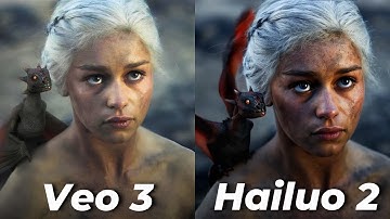 Veo 3 vs Hailuo 2: Who Wins the AI Video Battle? 😱🔥