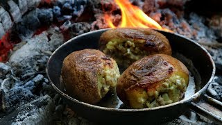 Фаршированный картофель. Селедка в картошке! | Ziemniaki faszerowane śledziem | Stuffed potatoes Фаршированный картофель. Селедка в картошке! | Ziemniaki faszerowane śledziem | Stuffed potatoes