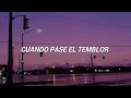 Soda Stereo - Cuando Pase El Temblor // Letra