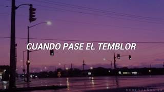 Soda Stereo - Cuando Pase El Temblor // Letra chords