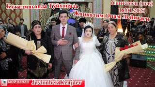 картинка: Кутилмаганда Туйхонада Онажонимизни хурсанд килдик Жаннатим онам лойихаси Жавлонбек Кенжаев !