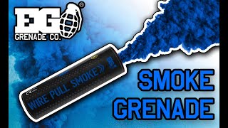 WP40  Blue Smoke Grenade - Smoke Bomb - Smoke Effect