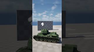 Tank Turret & Cannon Firing in UE5 | Chaos Tank Preview
