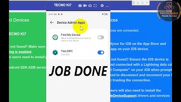 TECNO KI7_V4815,TEMPORARY HOW TO REMOVE MDM ON TECNO SPARK 10 PRO STEP BY STEP NO RELOCK 100% DONE.