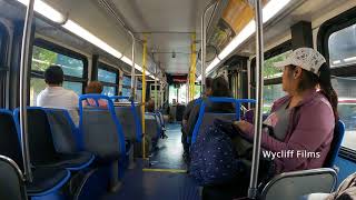 4K NewFlyer D40LF | CTA -Route 93 Ride | Chicago, USA