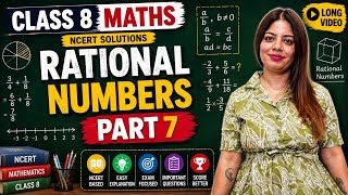 Rational Numbers Part 7 | Class 8 Maths | NCERT Questions #Class8Maths #RationalNumbers