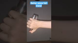better snow fall trend