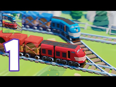 Train Conductor World Gameplay Walkthrough Part 1 - Tutorial Manage Track Railway (Android,iOS)