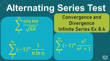 Alternating series test-Urdu/Hindi- Convergence and Divergence- BSc(ADP), BS, MSc-Lecture 2