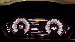 Audi A8 Top Speed Fastdriver Night Snap Long Distance