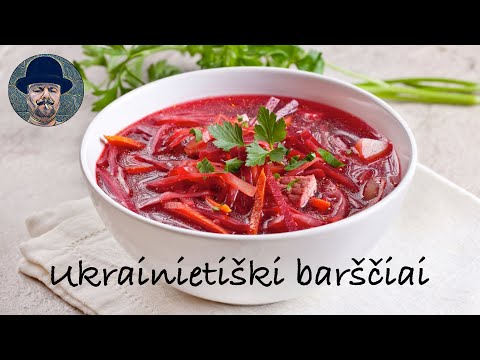 Video: Vegetariški Barščiai