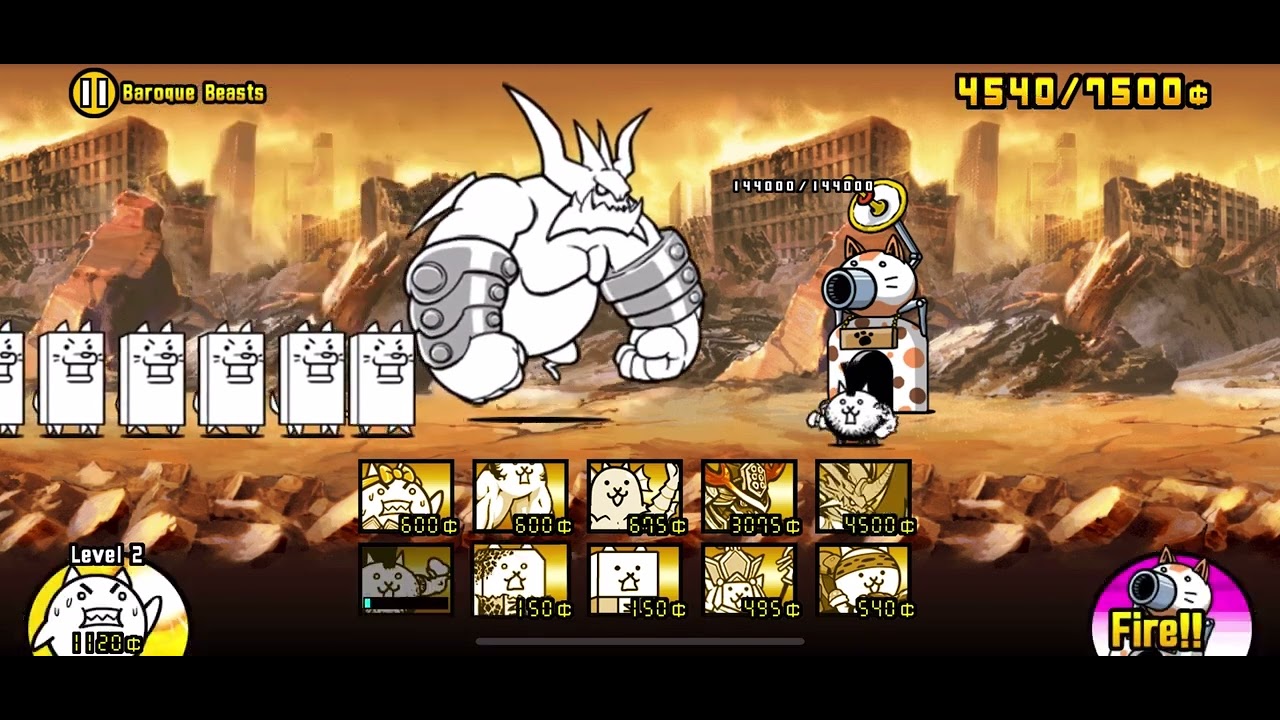 The Battle Cats - Baroque Breasts (3 Star)