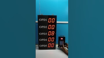 #OPDTOKENDISPLAY OPD Token display system.