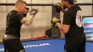 UFC 242 Dustin Poirier is training in Abu Dhabi 2019