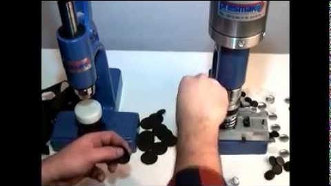 Button Cover Machine