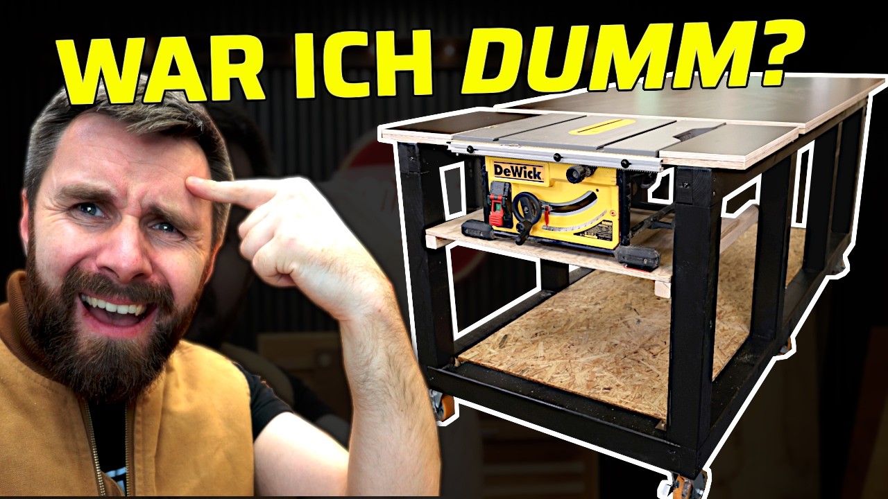GOODBYE FORMATKREISSÄGE ! Lieber BAUEN statt KAUFEN! Extrem EINFACH und MEGA stabil! 