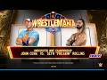 John Cena vs Seth Rollins – Champion vs Champion match at WrestleMania