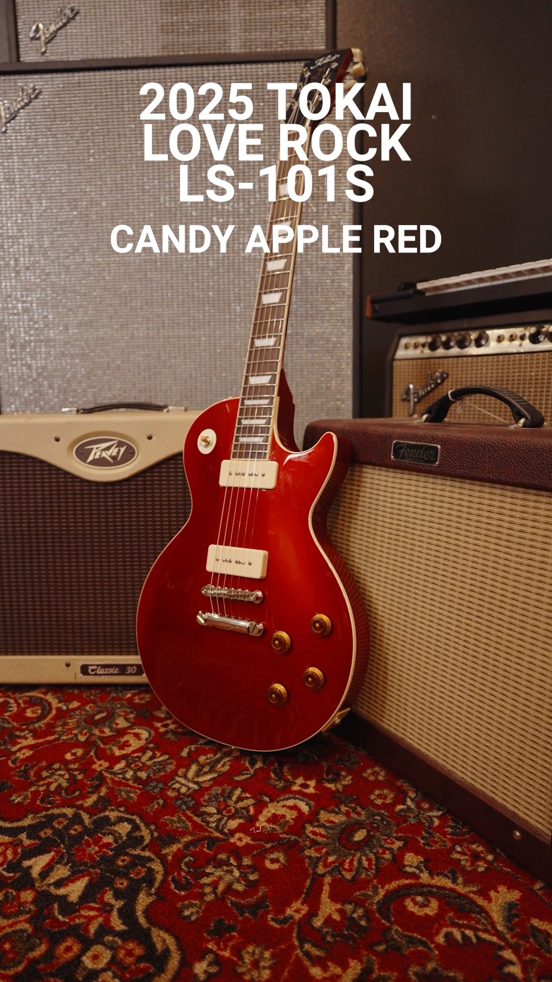 Tokai Love Rock LS-101S - YouTube