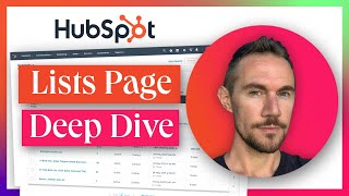 Celebrity HubSpot Lists Page Deep Dive Tutorial Profile