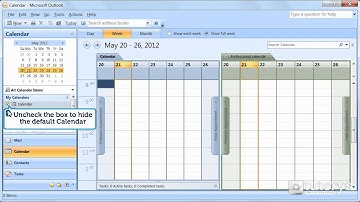 How to manage calendars with Outlook 2007?