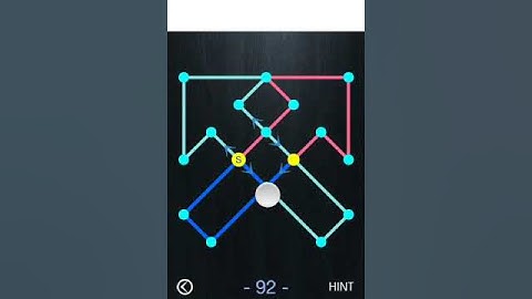 One Touch Drawing - Level 92 - Blue World - Walkthrough