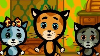 Котятки и перчатки: Три котенка - потешки для детей (считалочки) / теремок тв: караоке для детей Котятки и перчатки: Три котенка - потешки для детей (считалочки) / теремок тв: караоке для детей