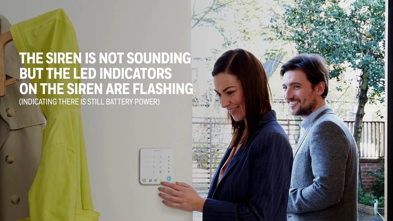 The siren is not sounding Honeywell Home Alarm kit YouTube